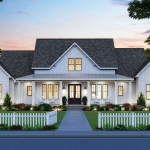 Modern Farmhouse Plan